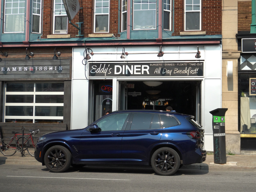 Street parking on Bank Street